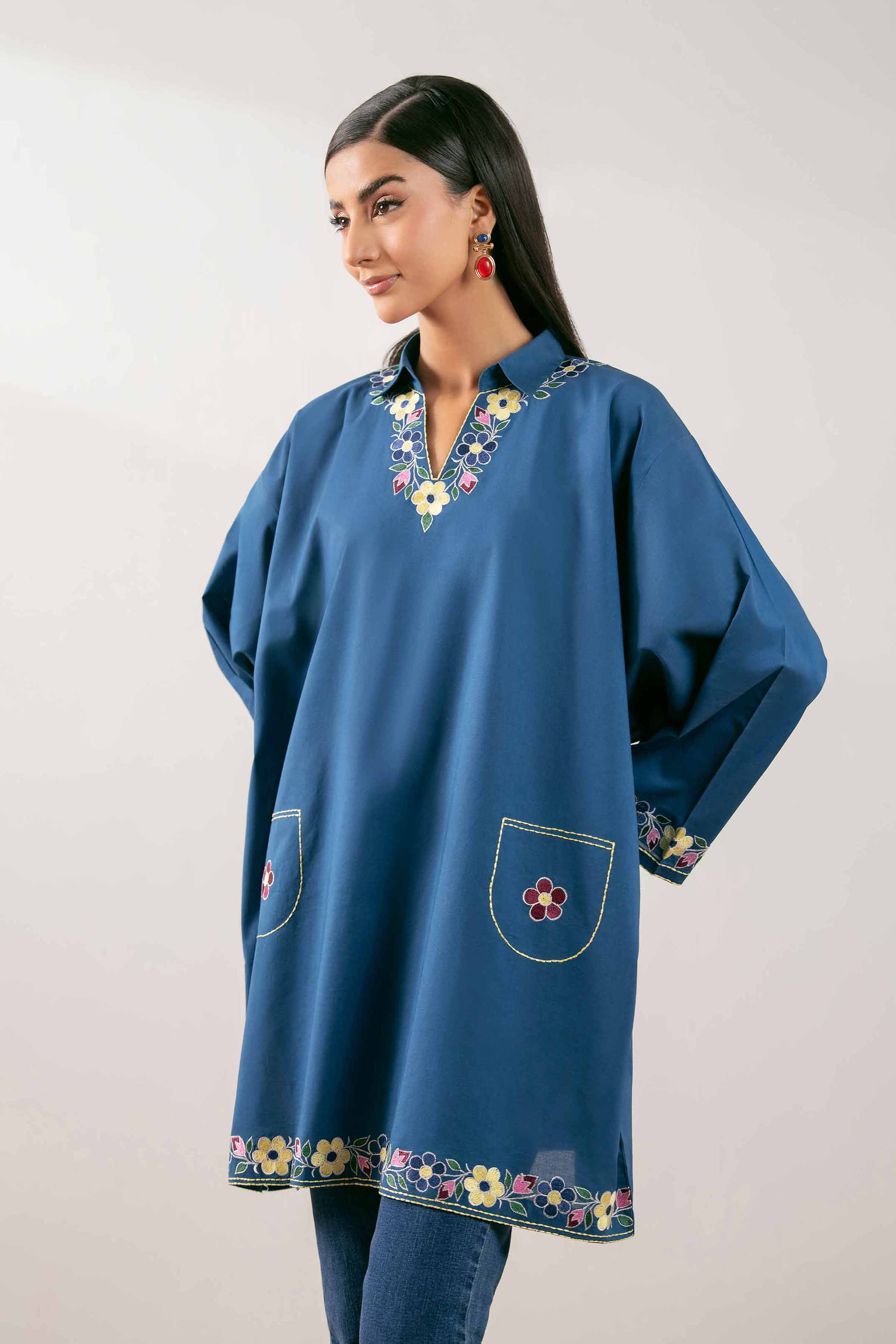 1 Piece Embroidered Tunic Hues Summer 2025 Vol-2 – Nishat FPS