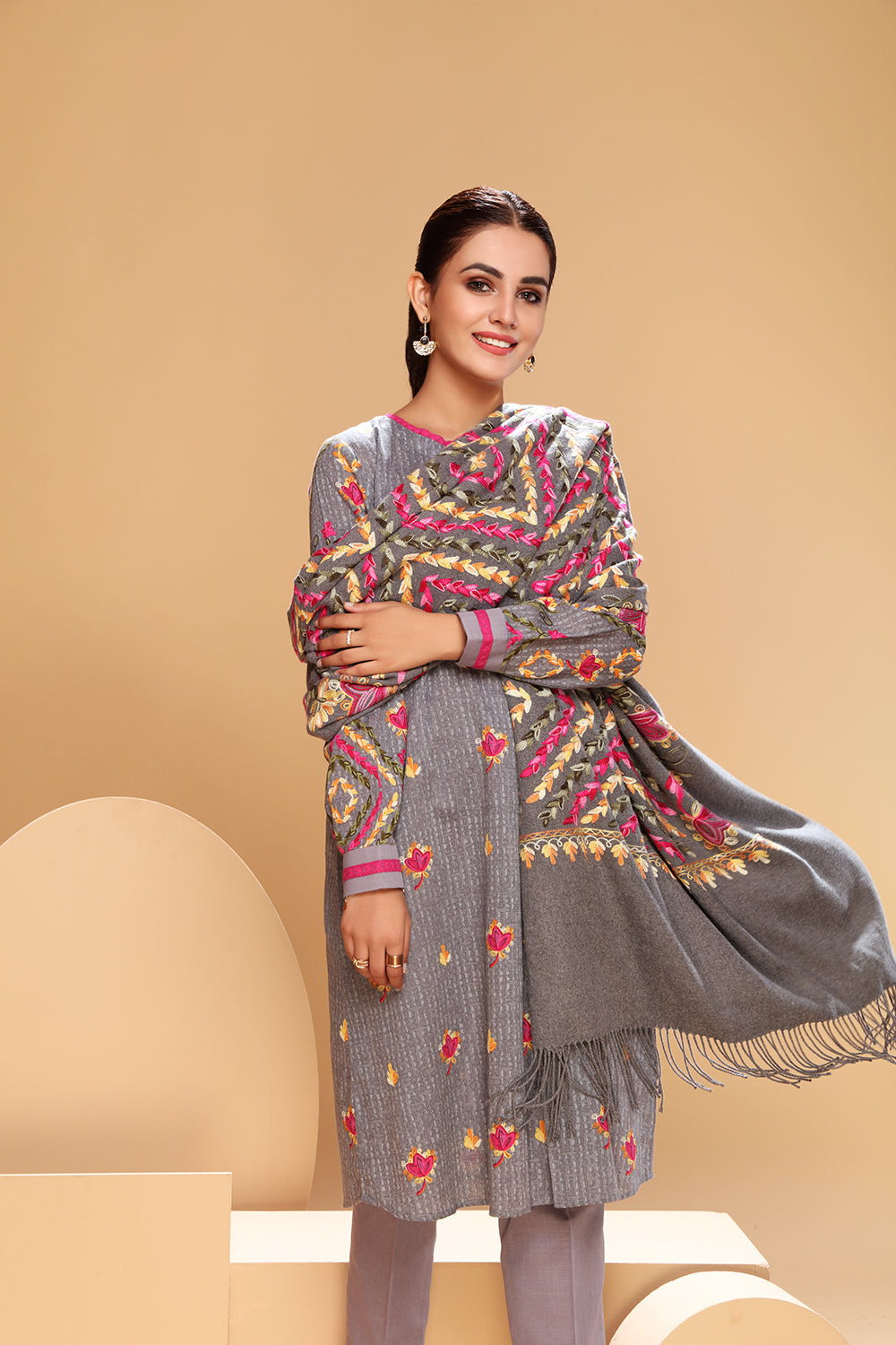 NISHAT LINEN Unstitched FPS Winter Collection2021 Volume01 Nishat FPS