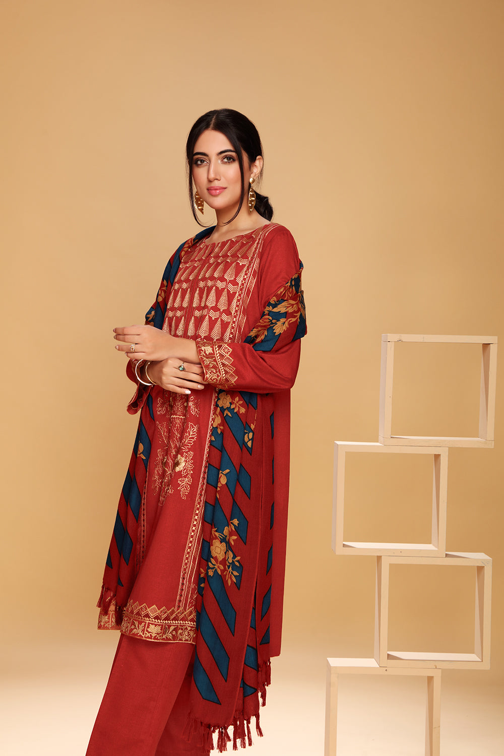 NISHAT LINEN Unstitched FPS Winter Collection2021 Volume02 Nishat FPS