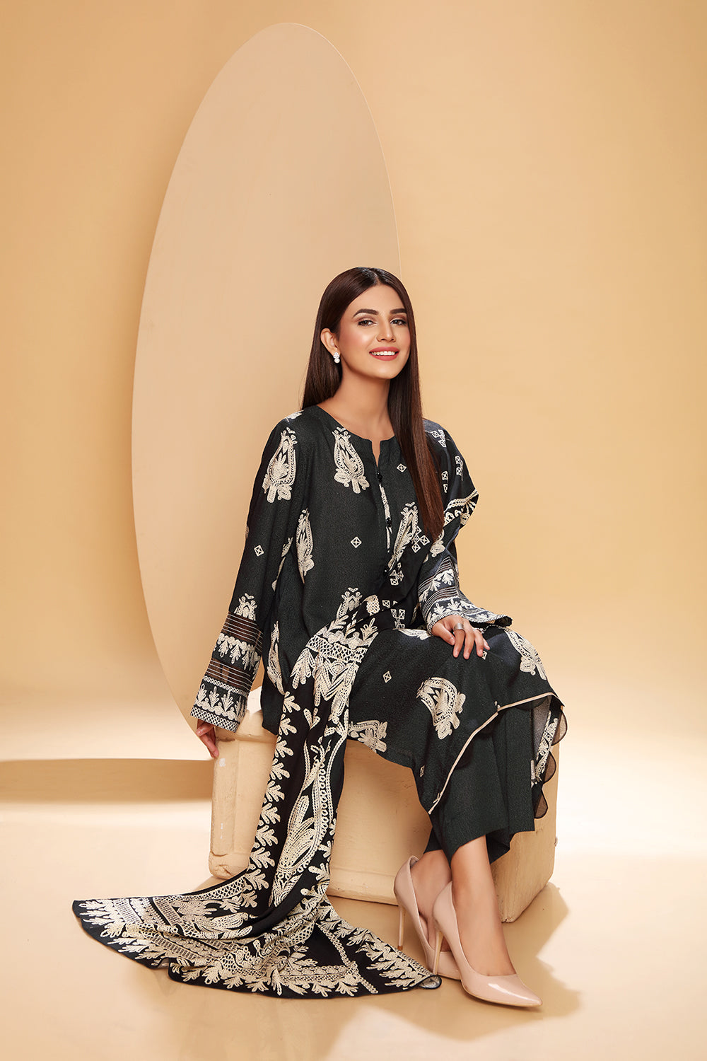 NISHAT LINEN Unstitched FPS Winter Collection2021 Volume02 Nishat FPS