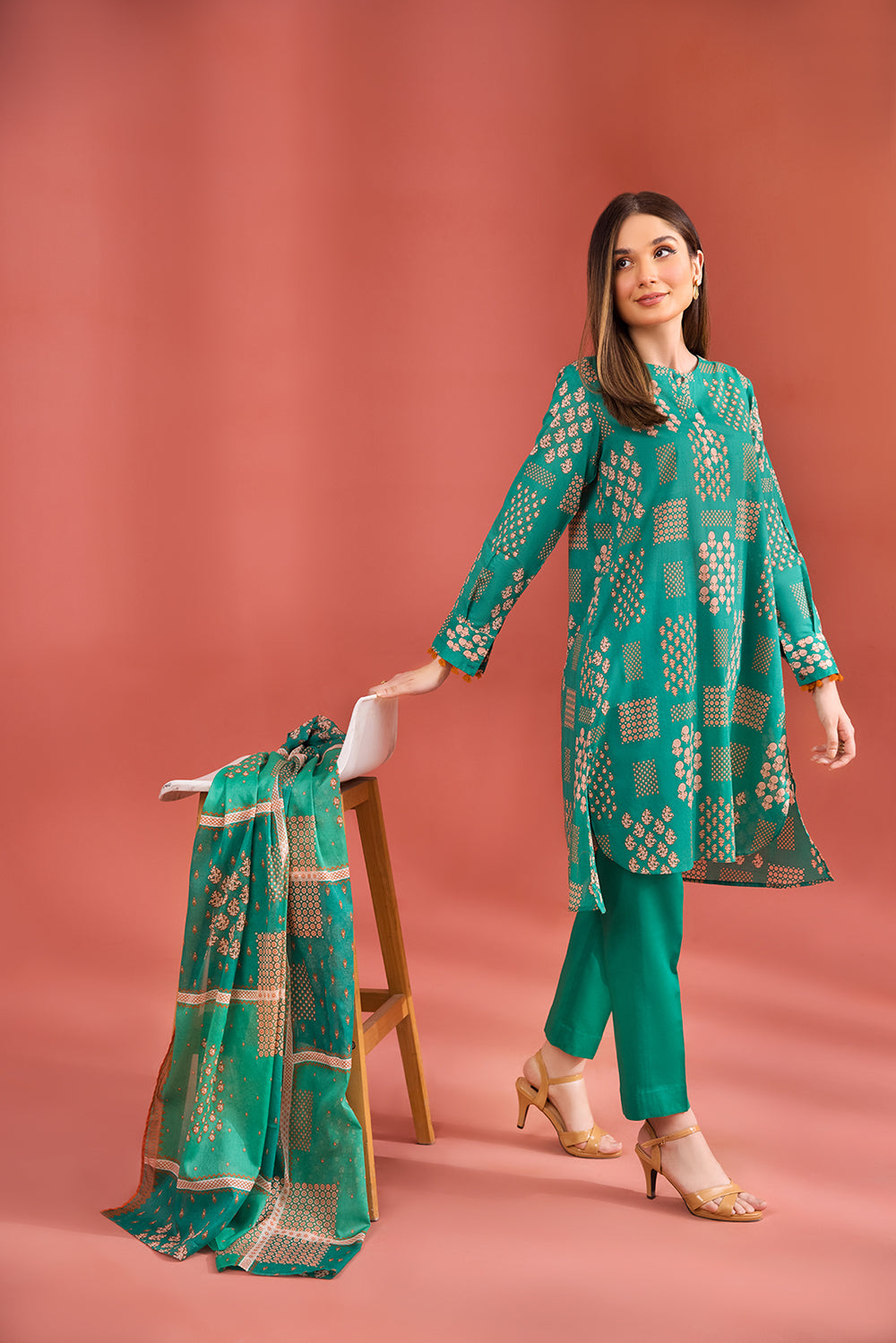 3PC Freedom To Buy Printed Summer Collection 2022 Nishat Linen Nishat FPS
