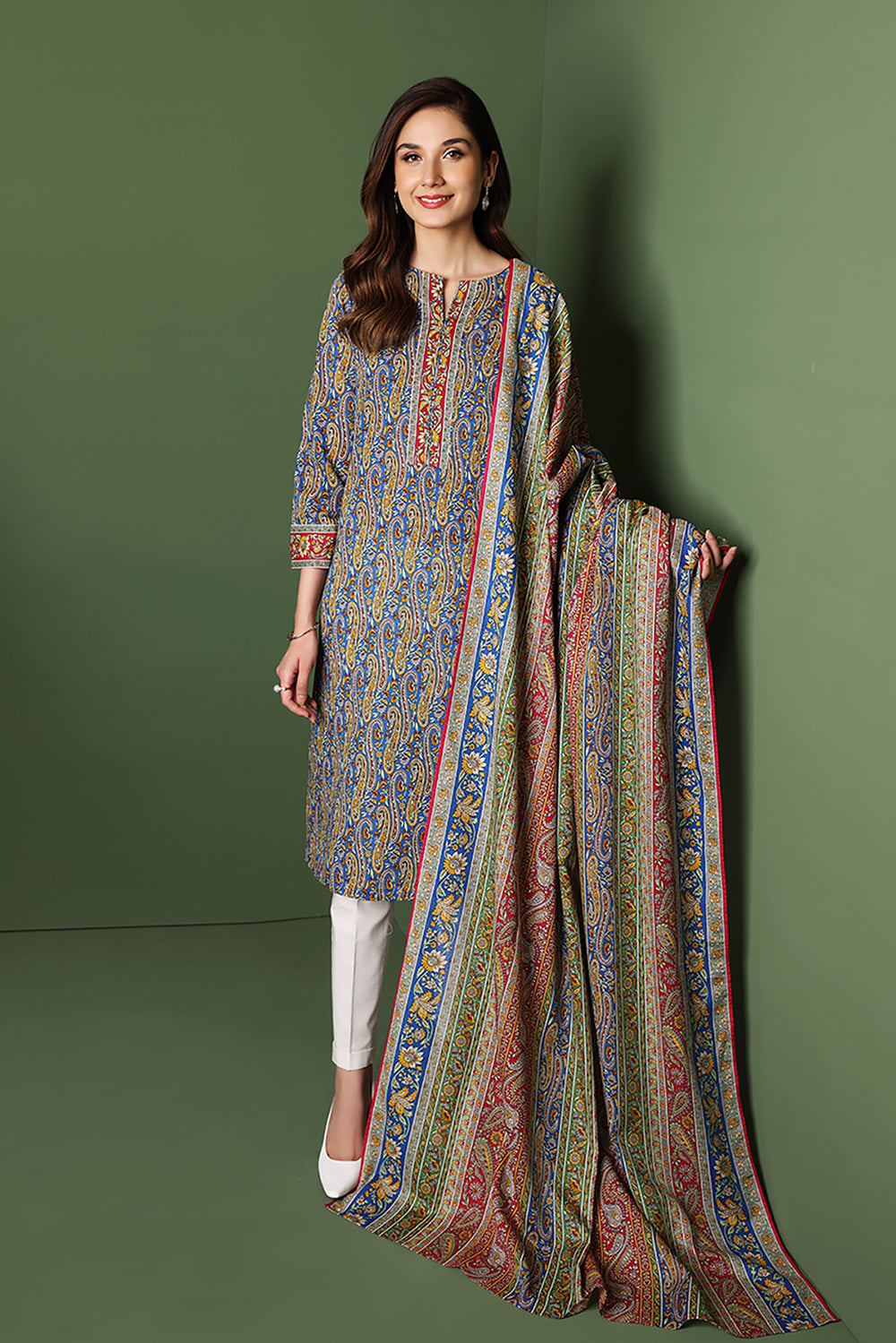 42206256-Printed 2PC, Nishat Khaddar Winter Collection 2019