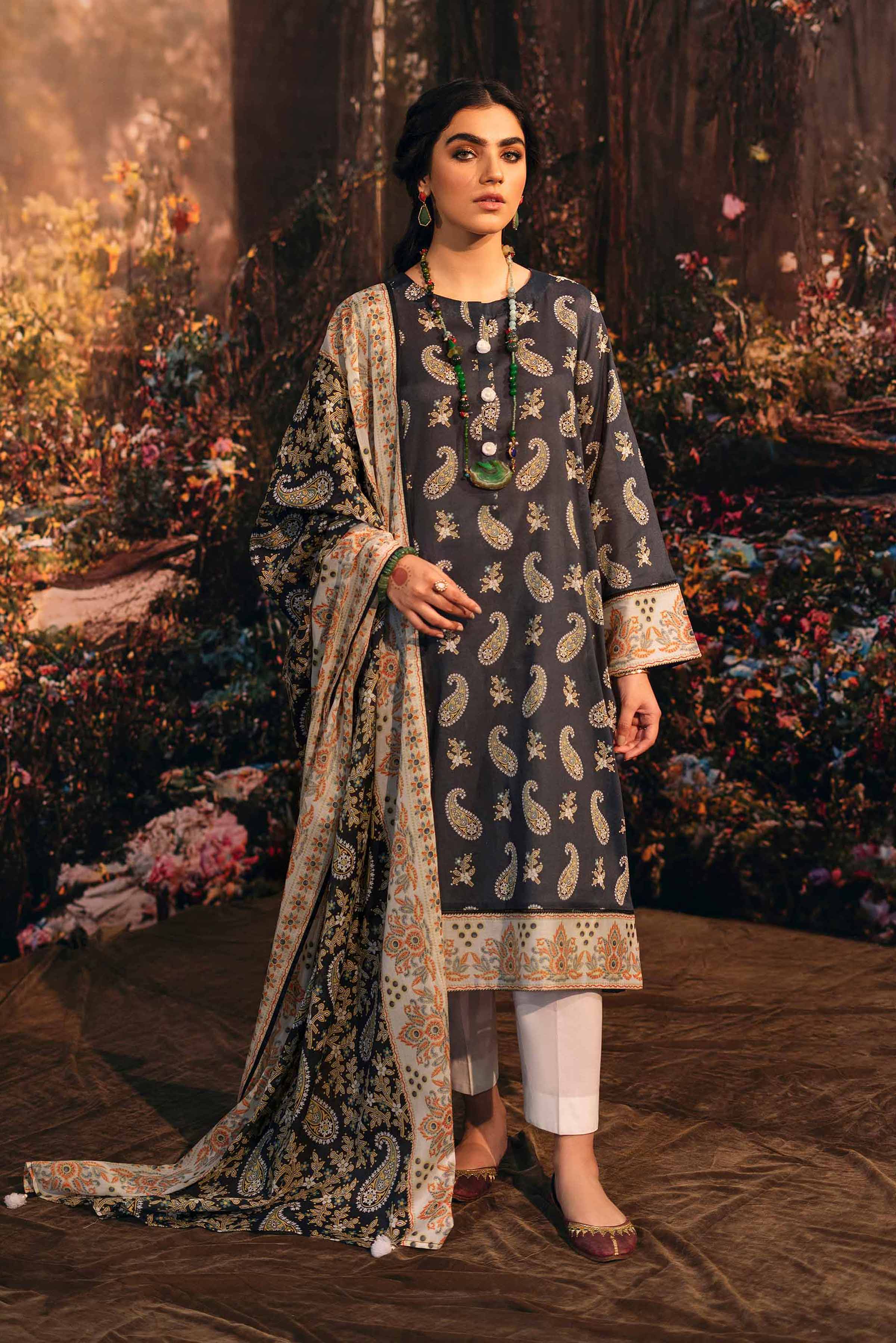 Sale Nishat Linen Dresses With Prices Piece Unstitched Printed Eid