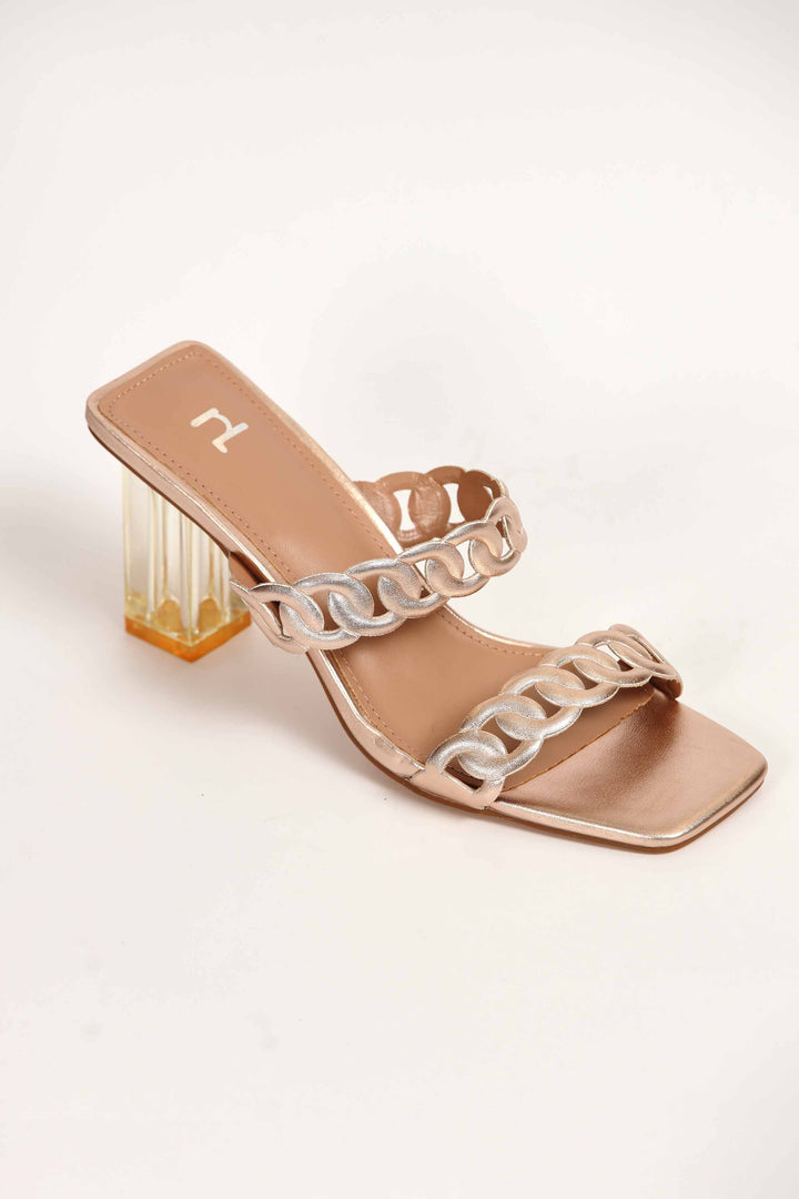 Women Champagne Chappal