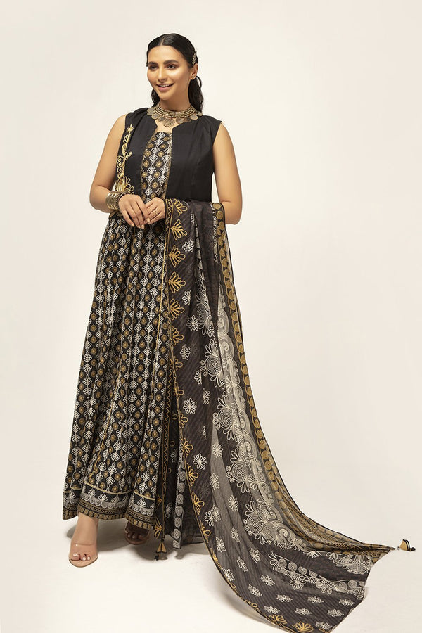 3 Piece - Printed Suit - 42101193-R