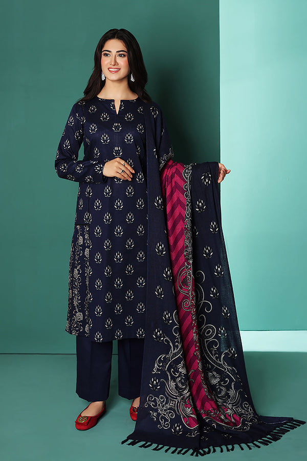 3 Piece - Printed Suit - 42205027-1-R