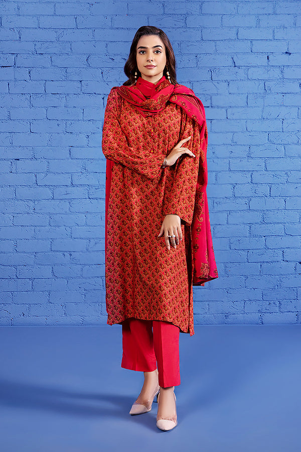 3 Piece - Printed Suit - 42206507-R