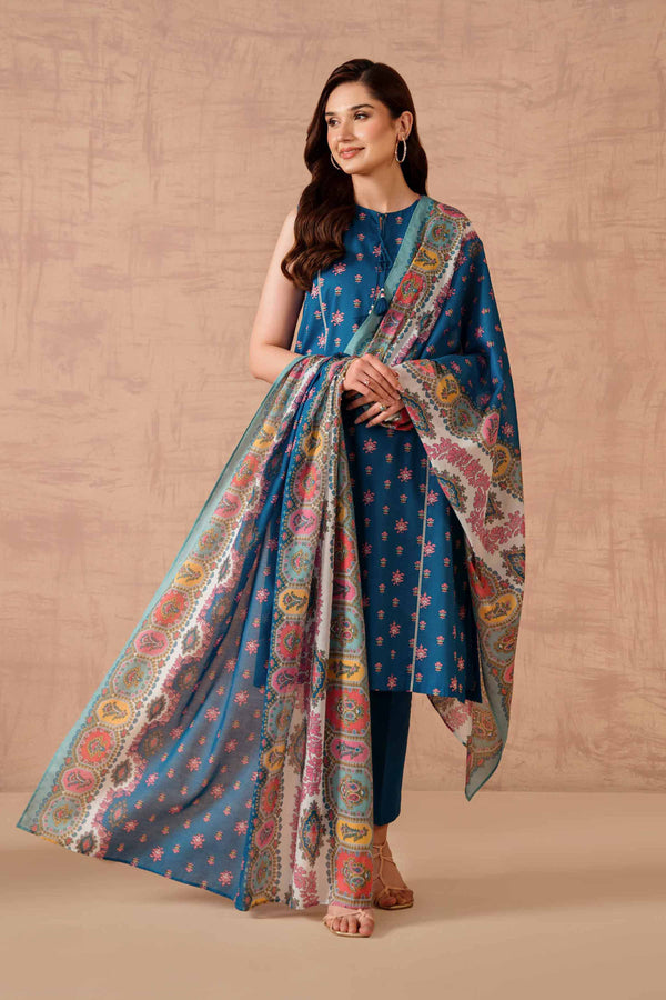 3 Piece - Printed Suit - 42301786-R