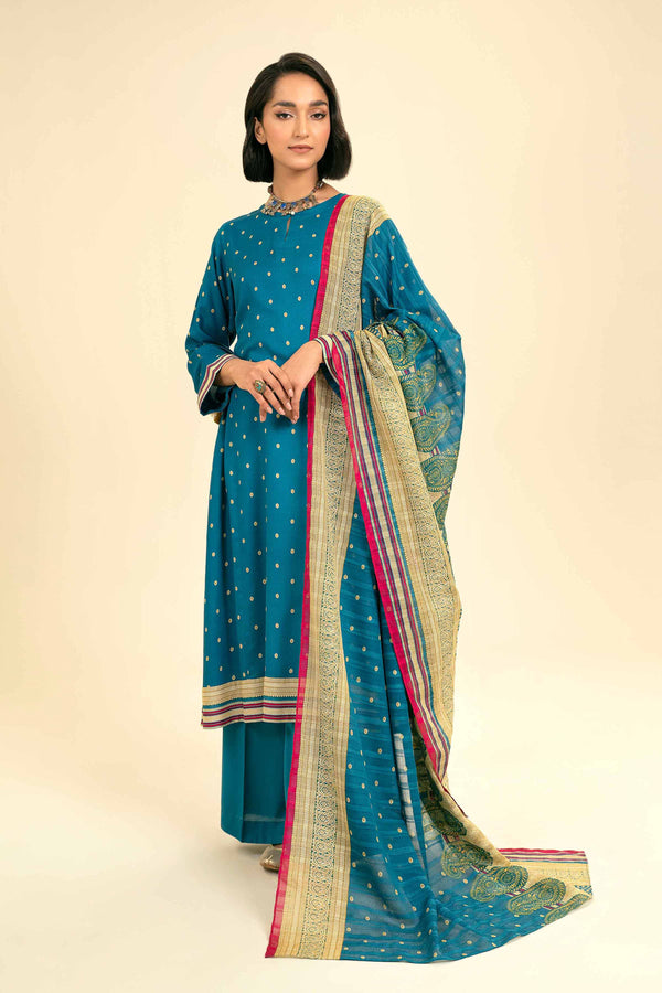 3 Piece - Printed Suit - 42301851-R