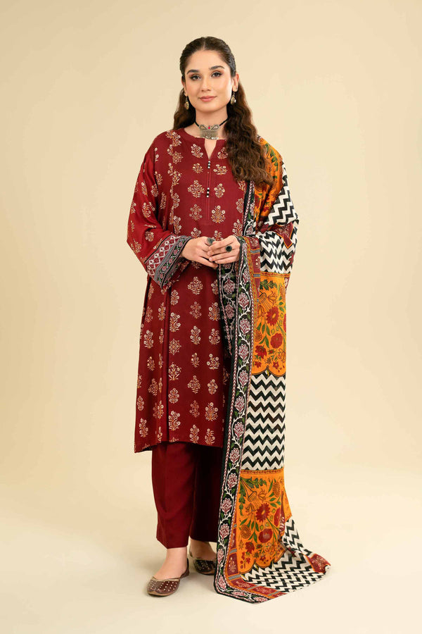 3 Piece - Printed Suit - 42301857-R