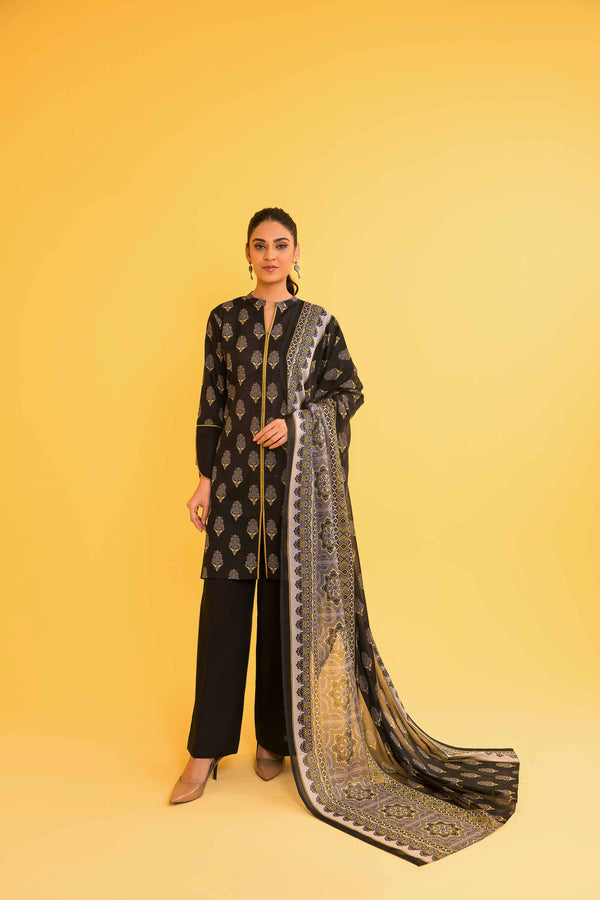 3 Piece - Printed Suit - 42302087-R