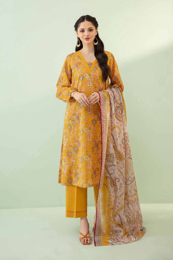 3 Piece - Printed Suit - 42302116-R