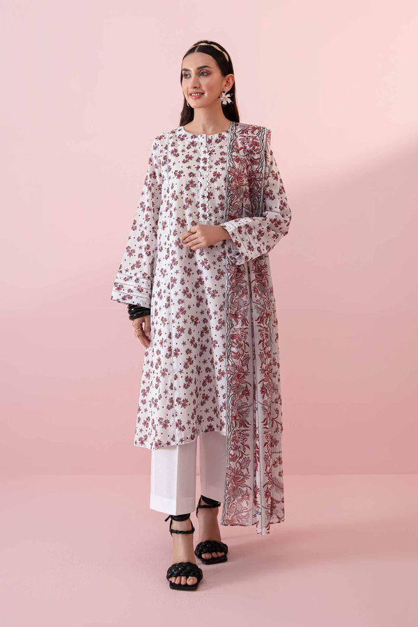 3 Piece - Printed Suit - 42302120-R