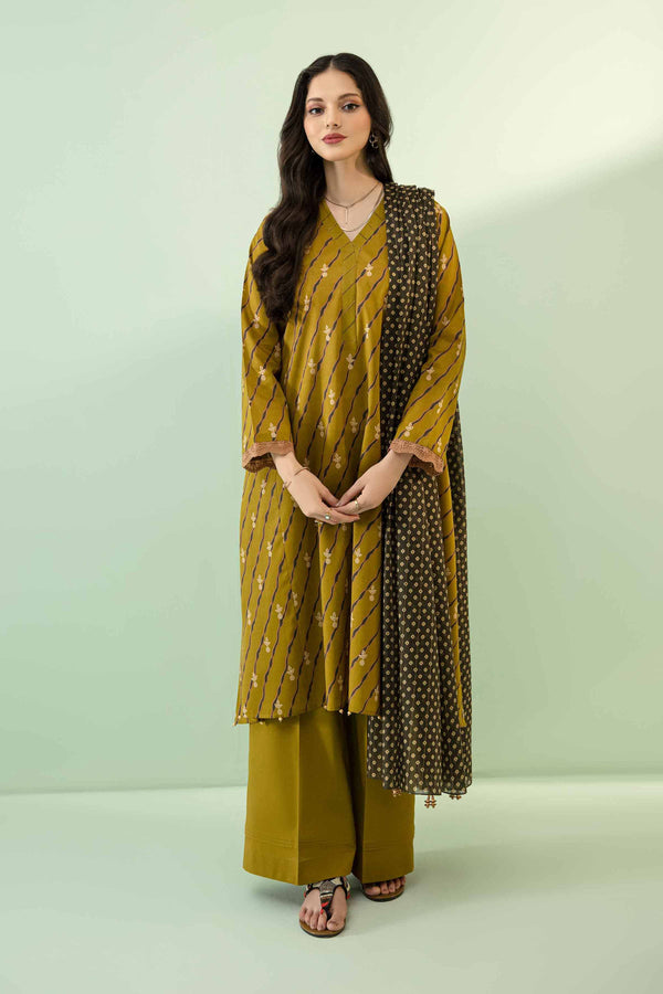 3 Piece - Printed Suit - 42302127-R