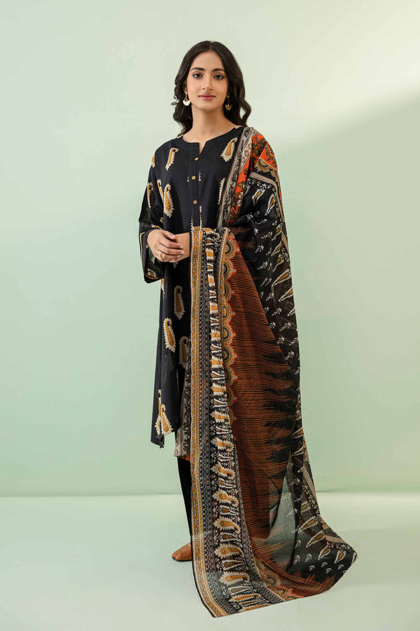 3 Piece - Printed Suit - 42302128-R