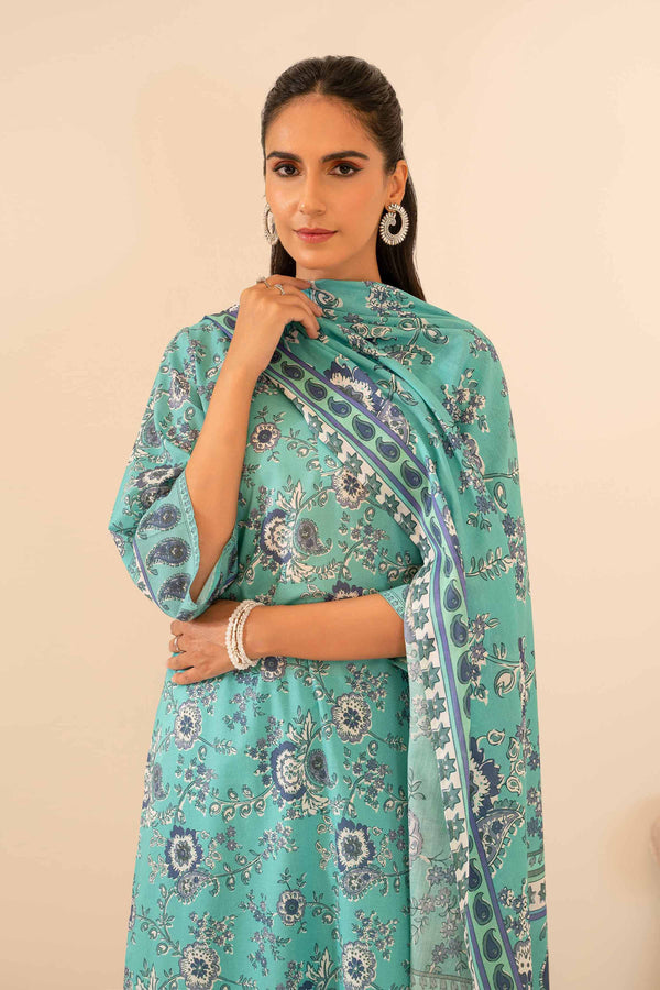 3 Piece - Digital Printed Suit - 42401051