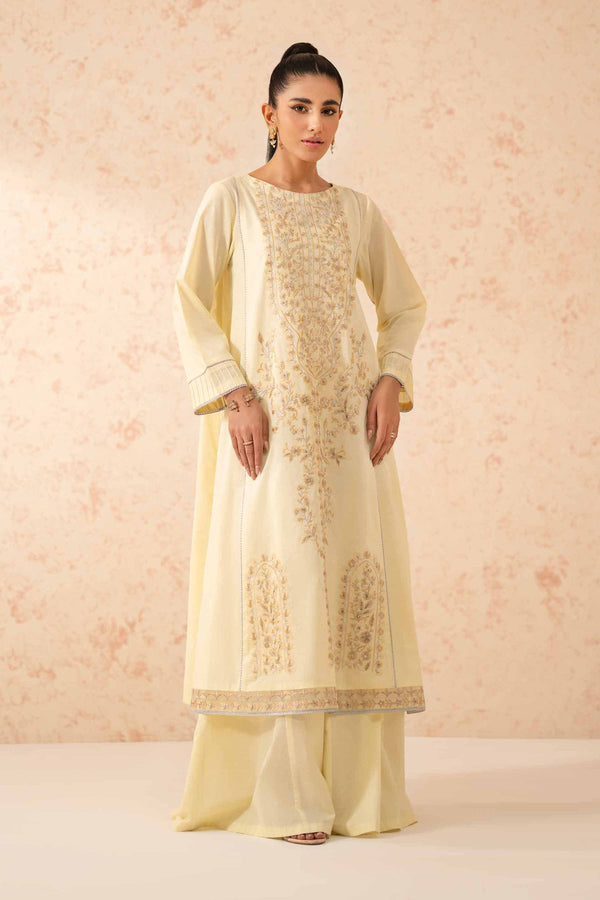 2 Piece - Dyed Embroidered Suit - 42401264