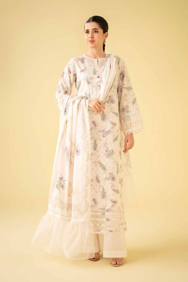 3 Piece - Digital Printed Suit - 42401554