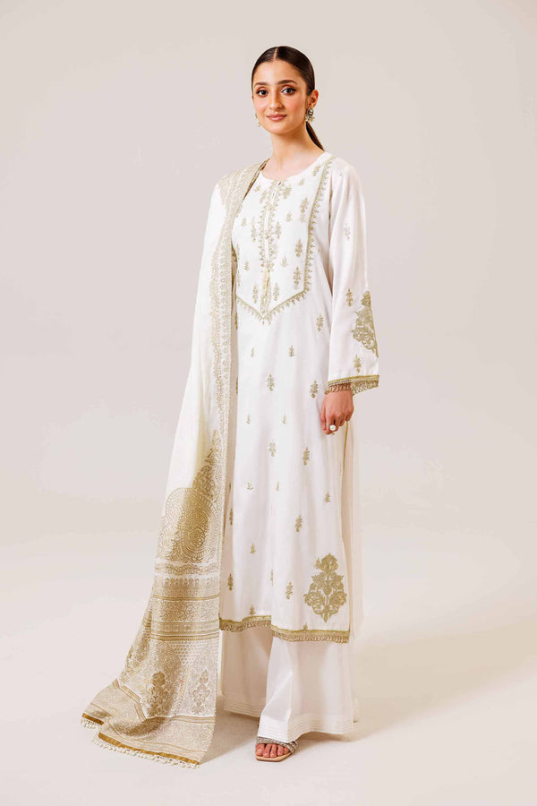 3 Piece - Embroidered Suit - 42401800