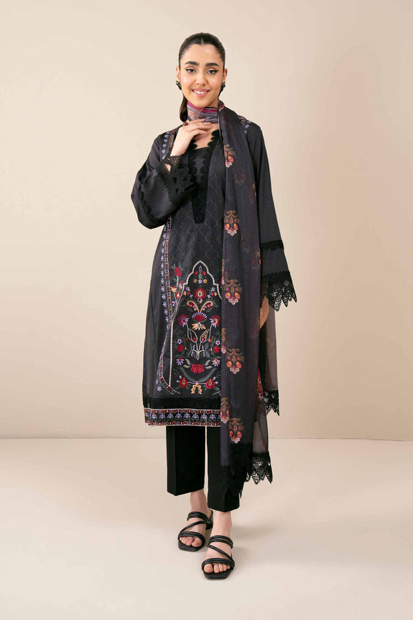 2 Piece - Printed Embroidered Suit - 42401945