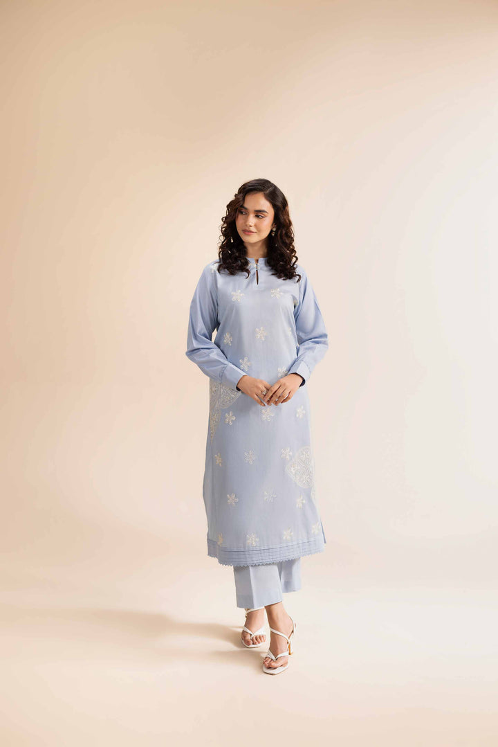 2 Piece - Dyed Embroidered Suit - 42501009 for Women - Unstitched Collection | Nishat | Shop Online