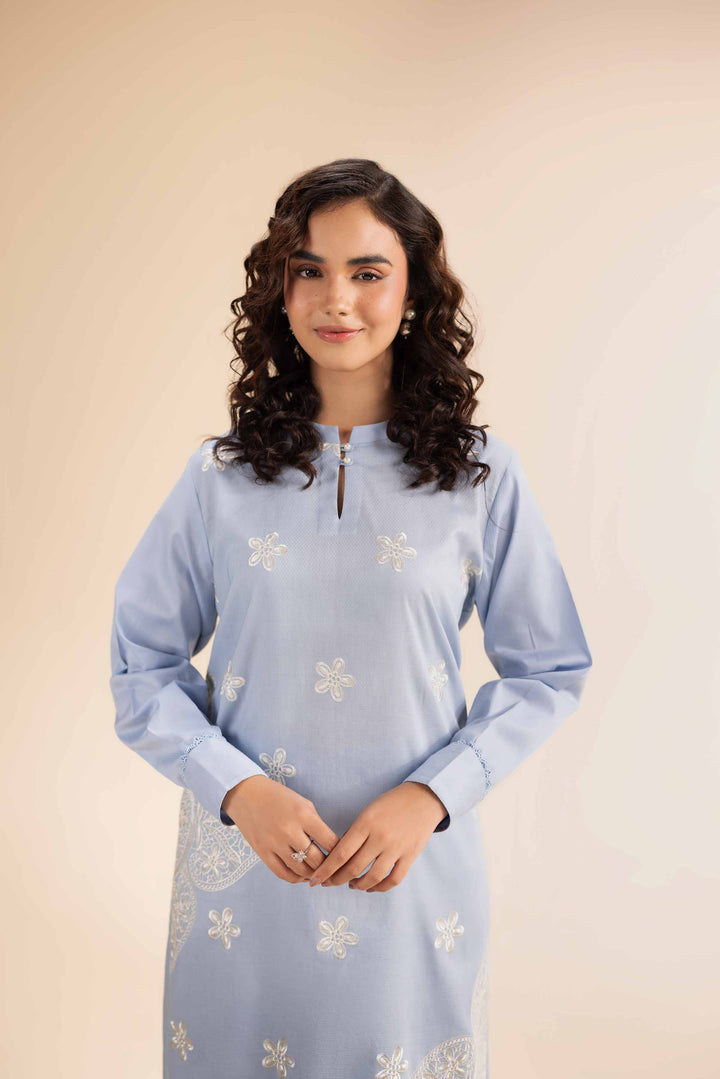 2 Piece - Dyed Embroidered Suit - 42501009 for Women - Unstitched Collection | Nishat | Shop Online