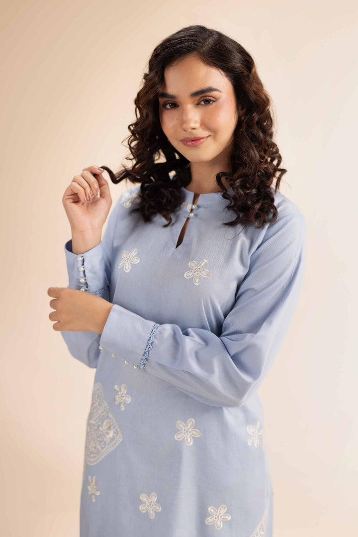 2 Piece - Dyed Embroidered Suit - 42501009 for Women - Unstitched Collection | Nishat | Shop Online