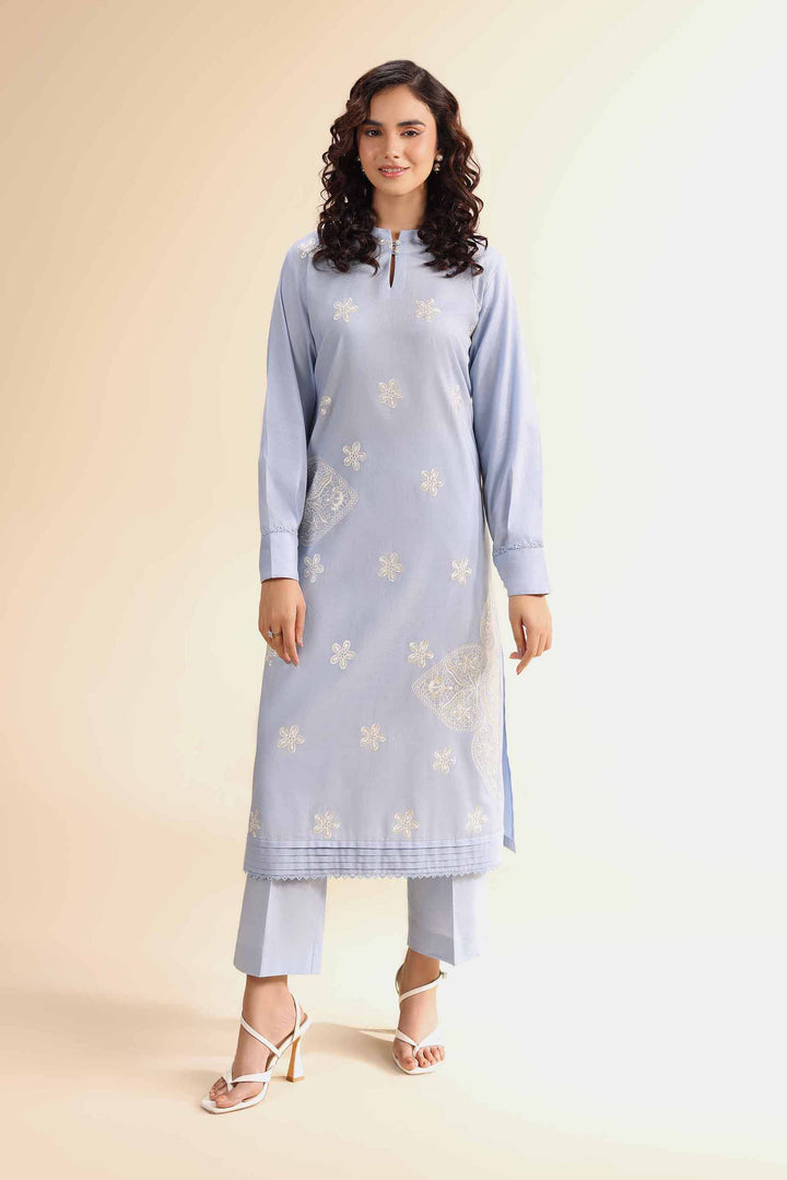 2 Piece - Dyed Embroidered Suit - 42501009 for Women - Unstitched Collection | Nishat | Shop Online