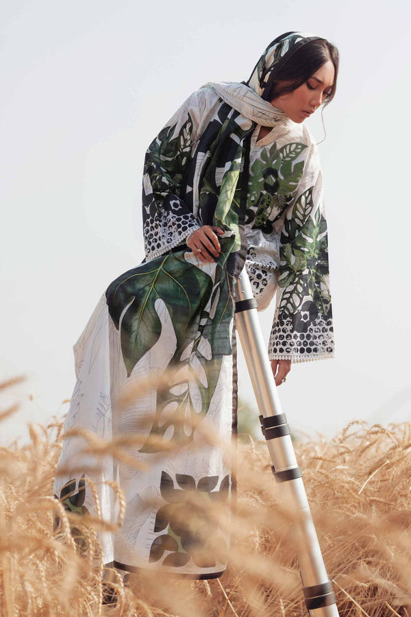 3 Piece - Digital Printed Embroidered Suit - 42502051 for Women - Unstitched Collection | Nishat | Shop Online