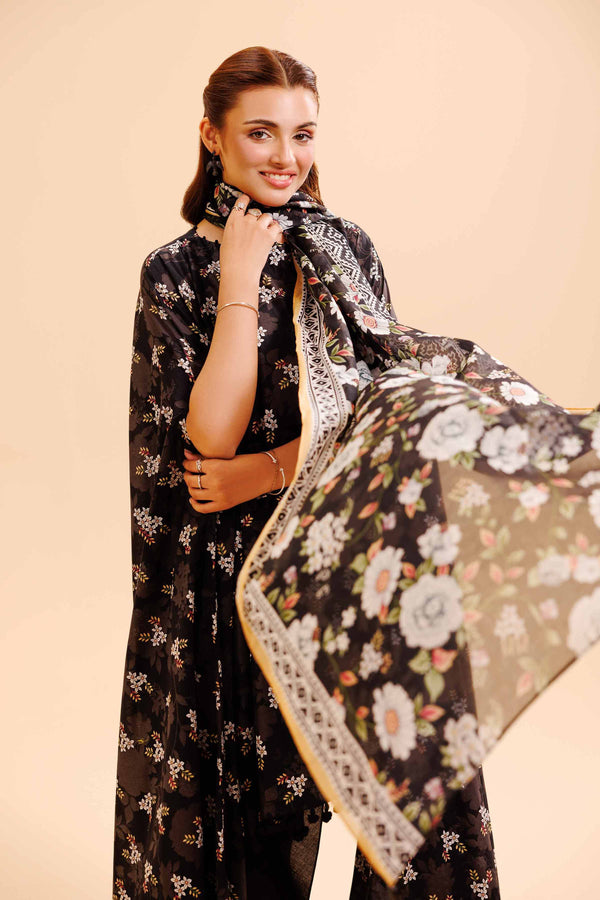 3 Piece - Printed Loose Fabric - 42503021 for Women - Freedom To Buy Collection | Nishat | Shop Online