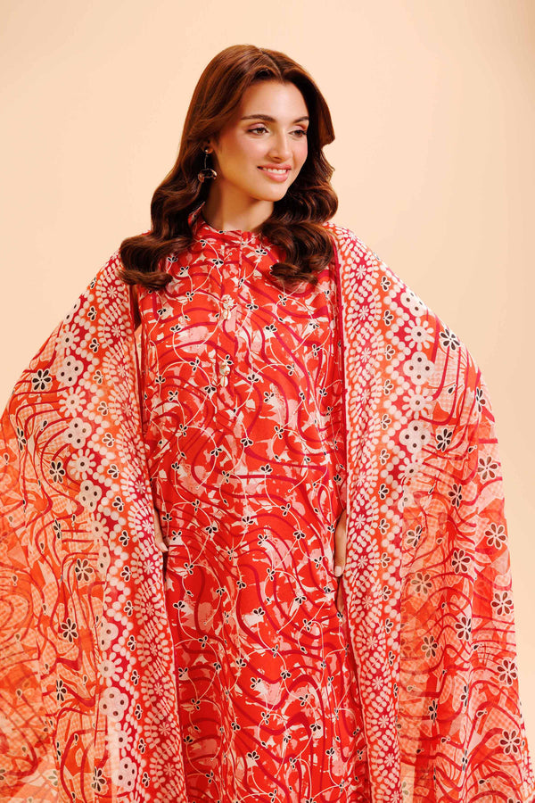 3 Piece - Printed Loose Fabric - 42503023 for Women - Freedom To Buy Collection | Nishat | Shop Online