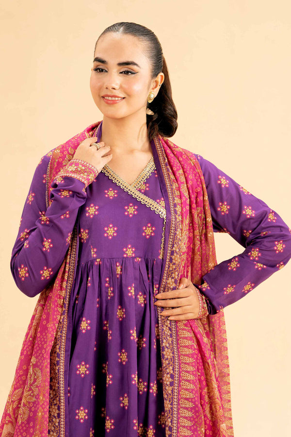 3 Piece - Printed Loose Fabric - 42503109 for Women - Freedom To Buy Collection | Nishat | Shop Online