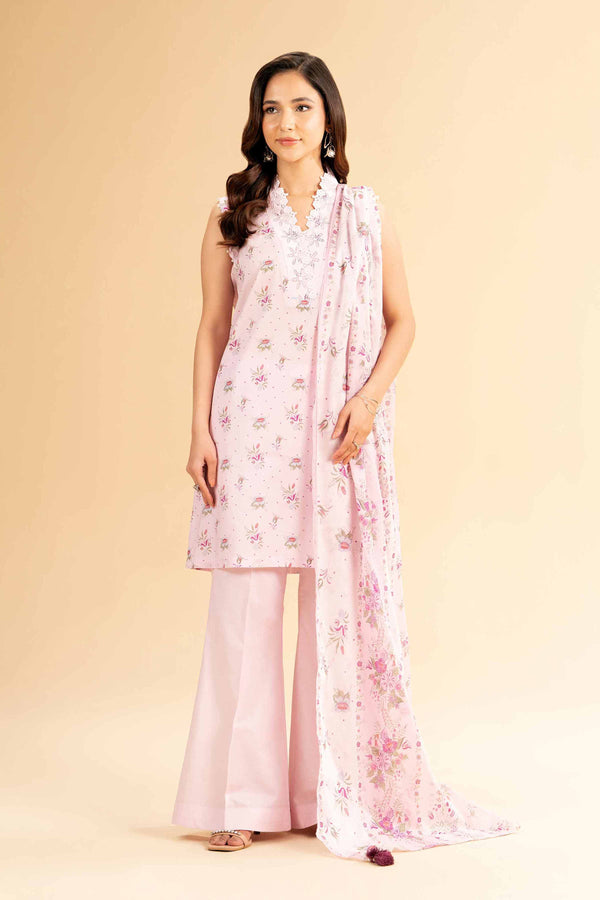 3 Piece - Printed Loose Fabric - 42503122 for Women - Freedom To Buy Collection | Nishat | Shop Online