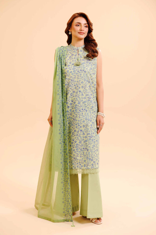 3 Piece - Printed Loose Fabric - 42503418 for Women - Freedom To Buy Collection | Nishat | Shop Online