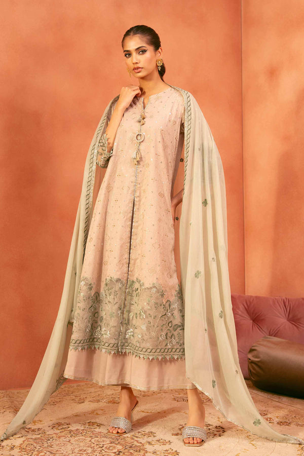 3 Piece - Embroidered Suit - 42519201 for Women - Unstitched Collection | Nishat | Shop Online