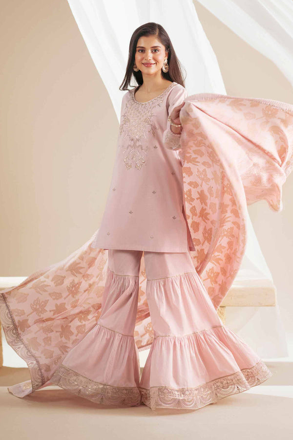 3 Piece - Embroidered Suit - 42519213 for Women - Unstitched Collection | Nishat | Shop Online