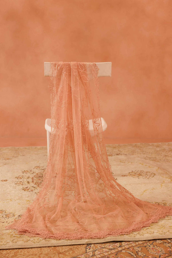 Embroidered Dupatta - KFE25-102 for Women - Pret Collection | Nishat | Shop Online