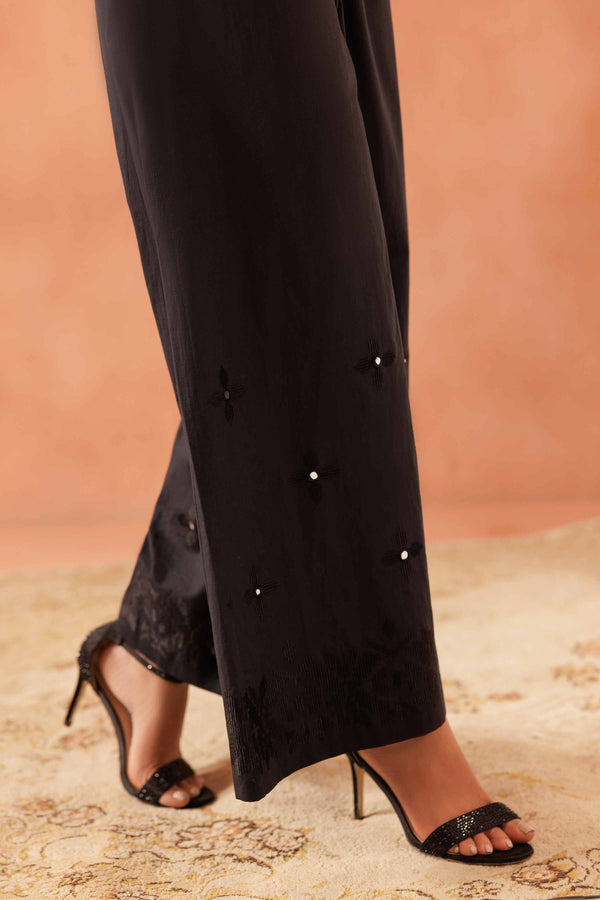 Embroidered Trousers - KFE25-108 for Women - Pret Collection | Nishat | Shop Online