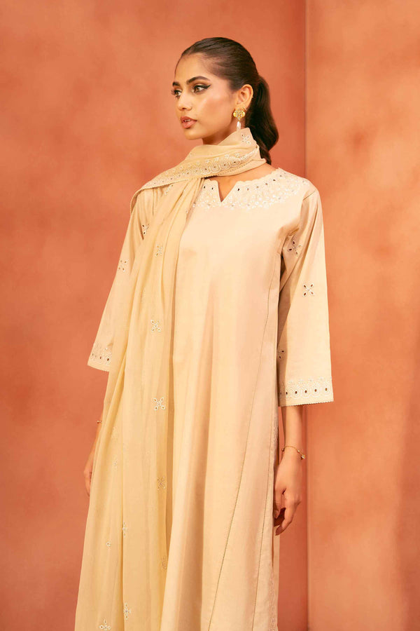 3 Piece - Embroidered Suit - KFE25-155 for Women - Pret Collection | Nishat | Shop Online