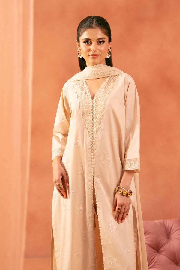 3 Piece - Embroidered Suit - KFE25-162 for Women - Pret Collection | Nishat | Shop Online