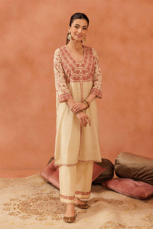2 Piece - Embroidered Suit - KFE25-86 for Women - Pret Collection | Nishat | Shop Online