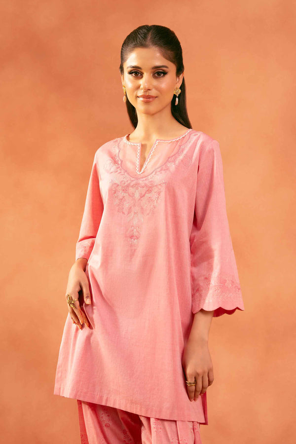 2 Piece - Embroidered Suit - KFE25-99 for Women - Pret Collection | Nishat | Shop Online