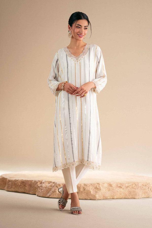 2 Piece - Basic Suit - KFS25-71 for Women - Pret Collection | Nishat | Shop Online