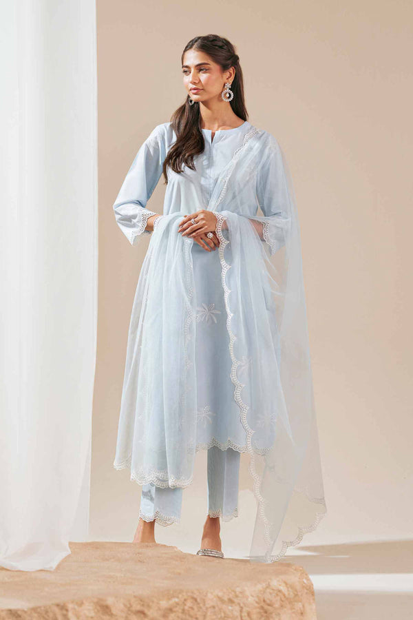 open lace back dress NOORI