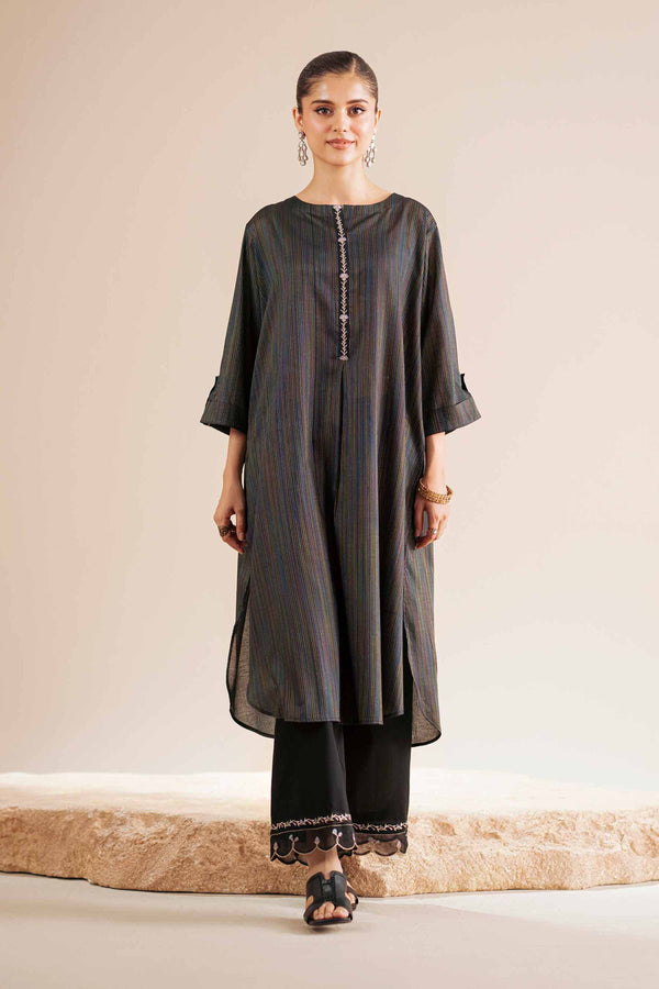 2 Piece - Embroidered Suit - KFS25-97 - for Women - Pret Collection | Nishat | Shop Online