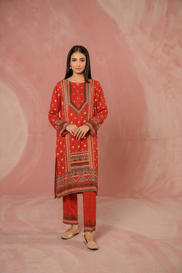 2 Piece - Printed Suit - PW23-306