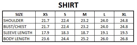 Size Guide