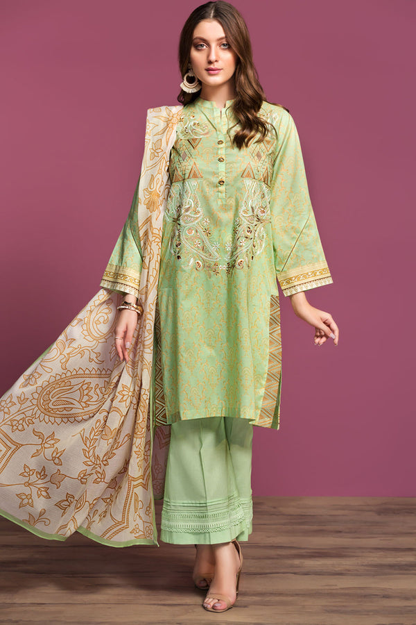3 Piece - Printed Suit - 42001084-R