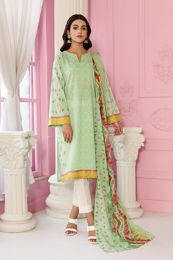 3 Piece - Printed Suit - 42101547-R