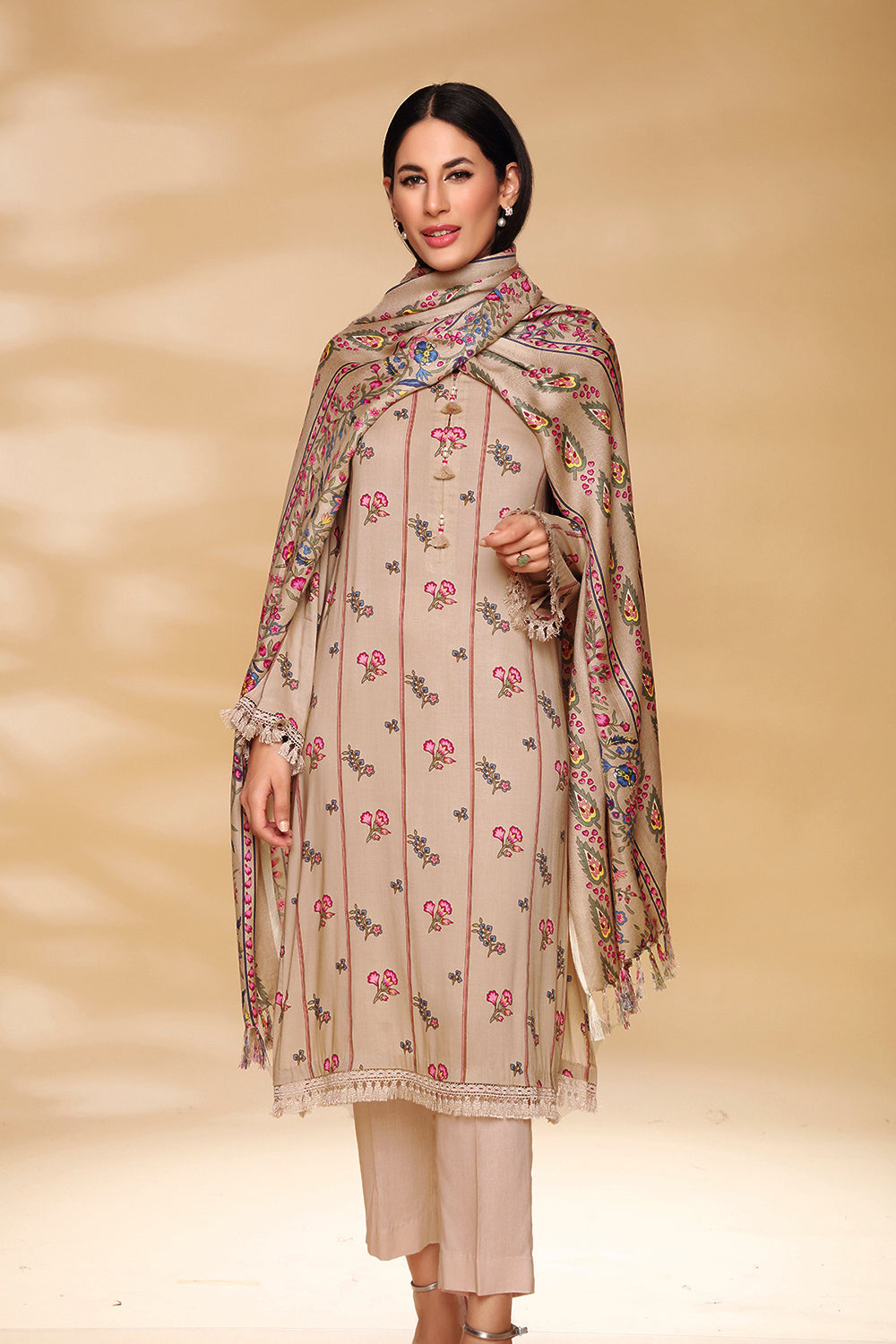 NISHAT LINEN Unstitched FPS Winter Collection2021 Volume01 Nishat FPS